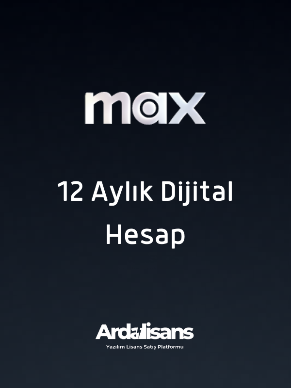 Hbo Max 12 Aylık Hesap Üyeliği
